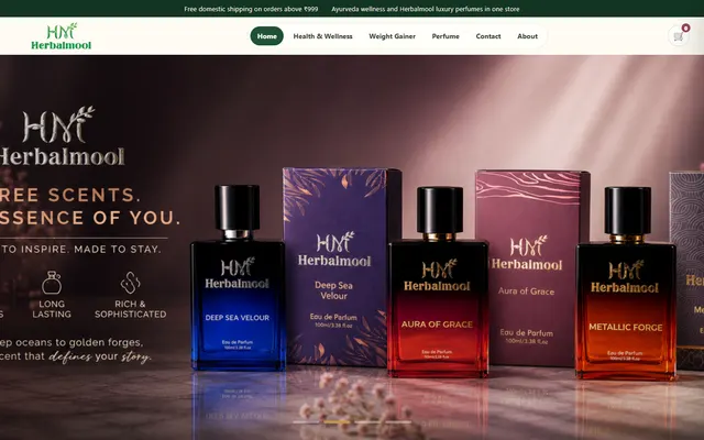 Mool Herbal — Ayurveda & Perfumes website