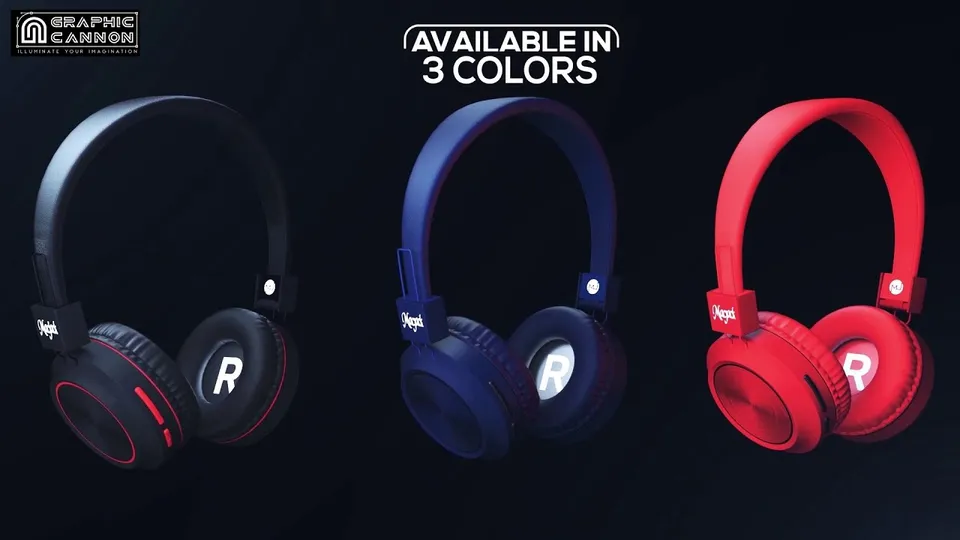 Mackjack Headphones — 3D Motion
