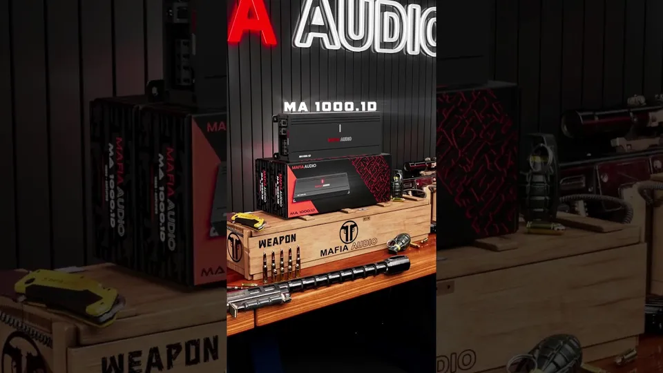 Amplifier CGI Ad — Maya · Redshift